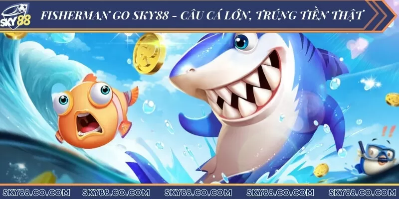 Fisherman Go Sky88 - Câu cá lớn, trúng tiền thật